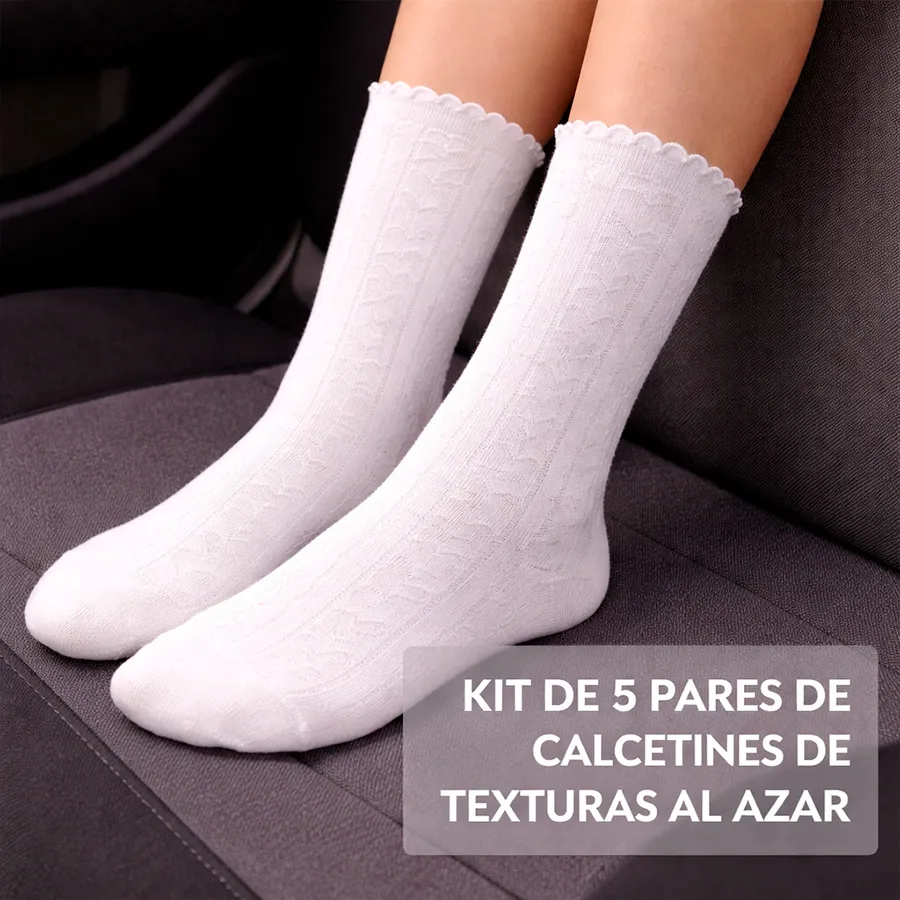 BE2016 KIT DE 5 PARES DE CALCETINES 10204